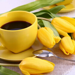 Пазл: Желтое утро