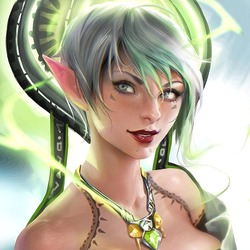 Пазл: Эльфийская леди