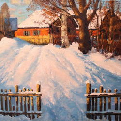 Пазл: Ясная зимка  