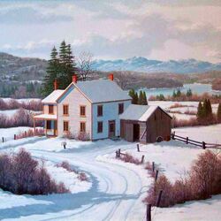 Пазл: Белое утро