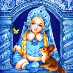 Пазл: Снегурочка