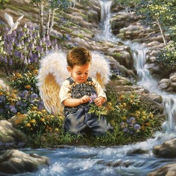 Пазл: Ангелочек