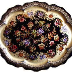 Пазл: Жостовский поднос