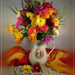 Пазл: Цветы лета