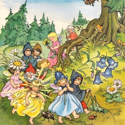 Пазл: В стране цветочных эльфов