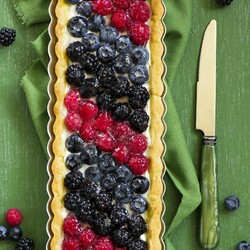 Пазл: Пирог с ягодами